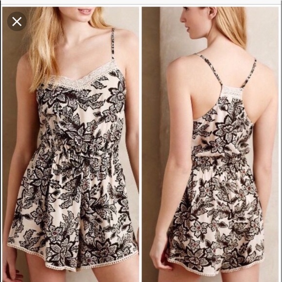Anthropologie Other - Anthropologie Eloise crochet romper